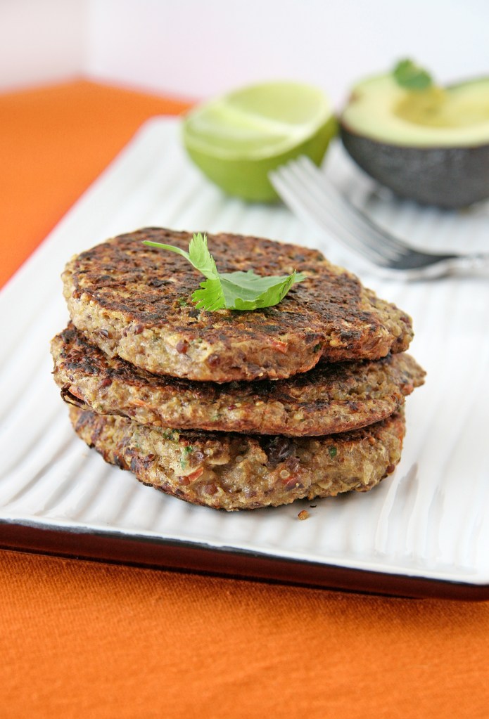 southwest quinoa patties