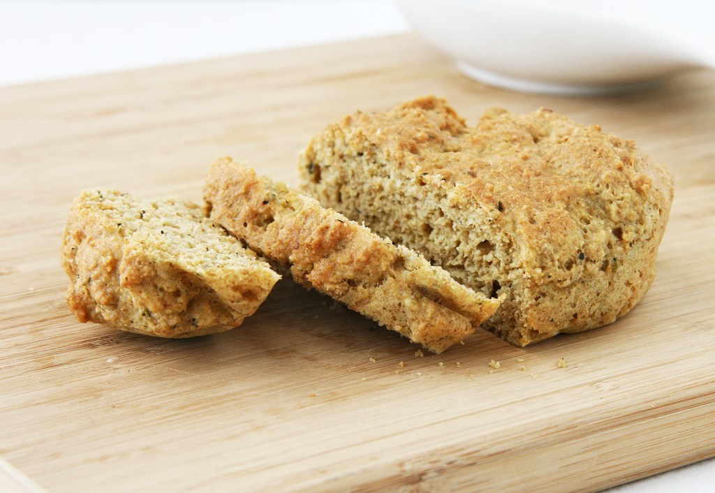 flax bread slice