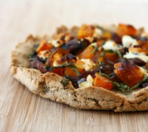 butternut goat cheese pizza1