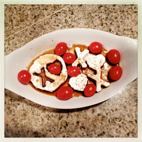 VDay Caprese Salad