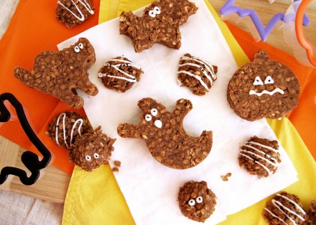Halloween no bake cookies 2