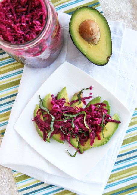avocado sauerkraut salad 2