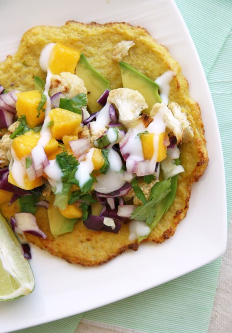 cauliflower tacos mango salsa 3