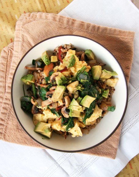 all about the green scramble bowl