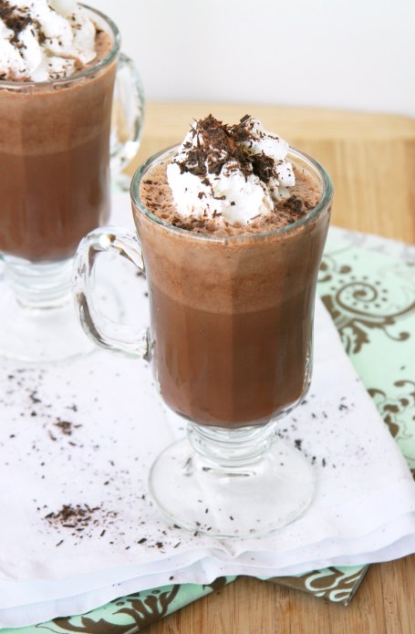 frozen hot chocolate