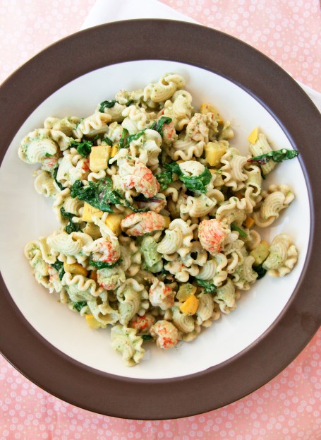 lobster garlic pasta salad