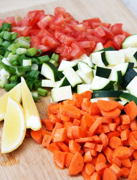 farmers market skillet veg