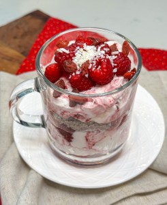 RED Chia Yogurt Parfait