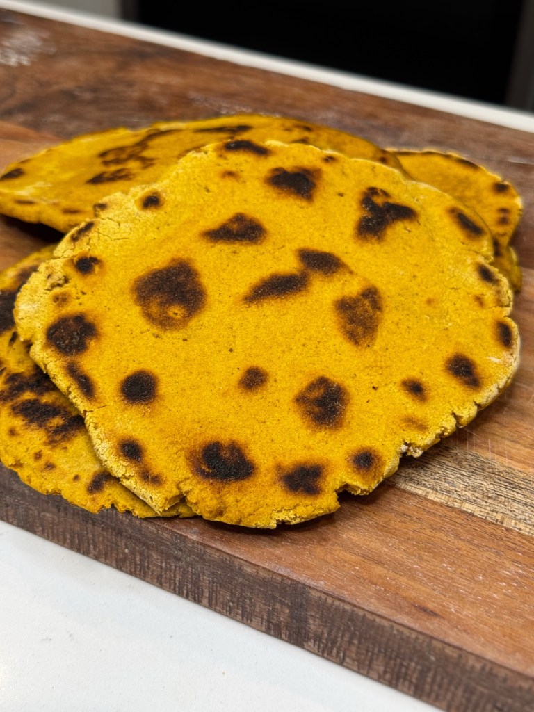 Gluten free Pumpkin flatbread