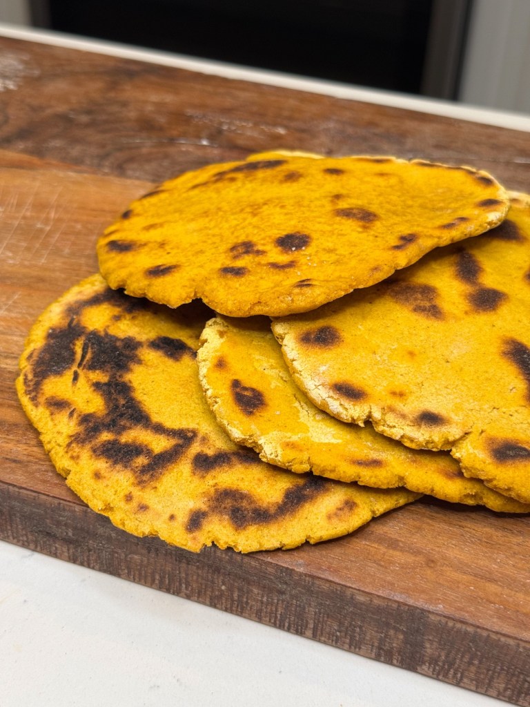 Gluten free Pumpkin flatbread