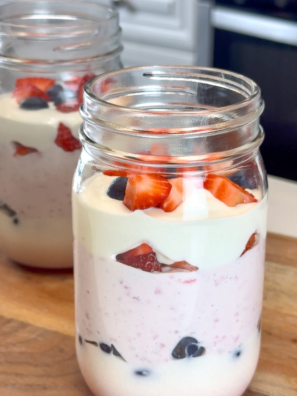 High Protein Cheesecake Mousse ingredients