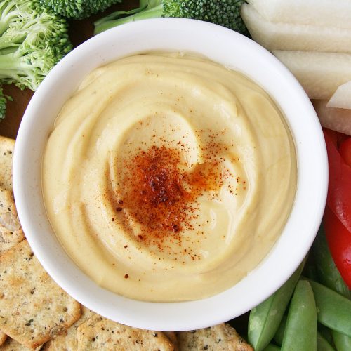 hummus top