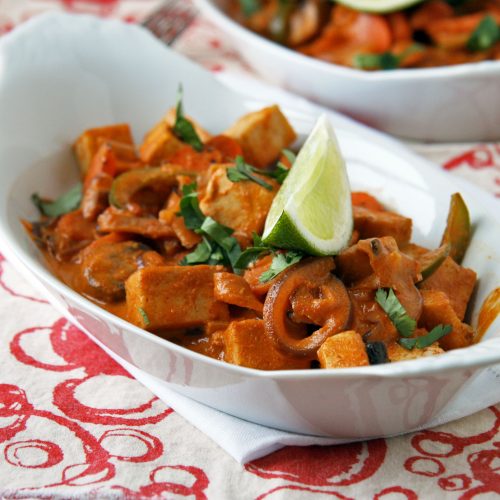 Red Thai Tofu Curry