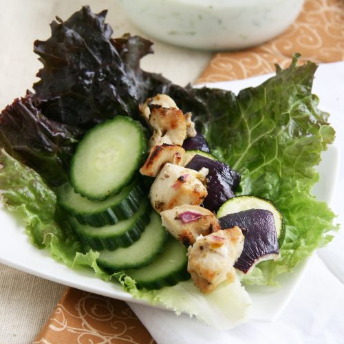 Greek Souvlaki Skewers