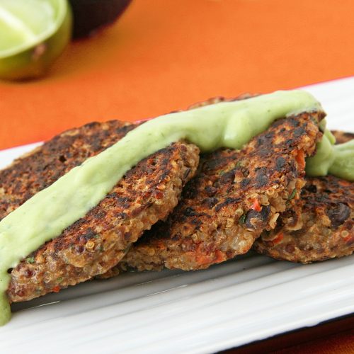southwest quinoa patties2