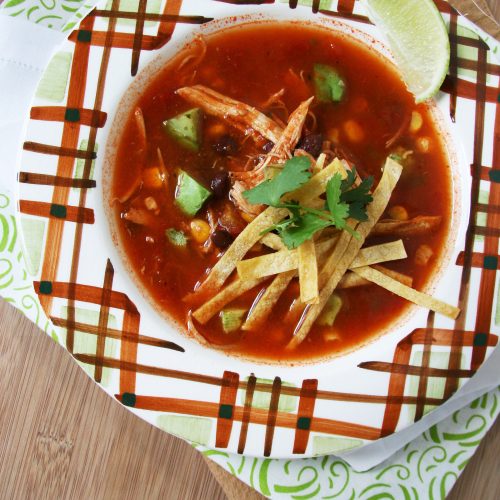 Chipotle Chicken Tortilla Soup