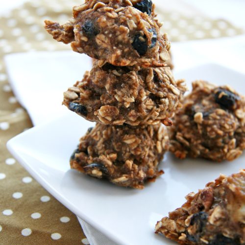 Chewy Trail Mix Breakfast Cookies